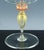 Murano Vintage Murano Glass Champagne Coupes, Peach and Gold-Leaf Ribbed Stems, Set of Ten For Sale - Image 4 of 8