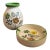 Aldo Londi Large Floral Vase With Matching Large Ashtray For Sale