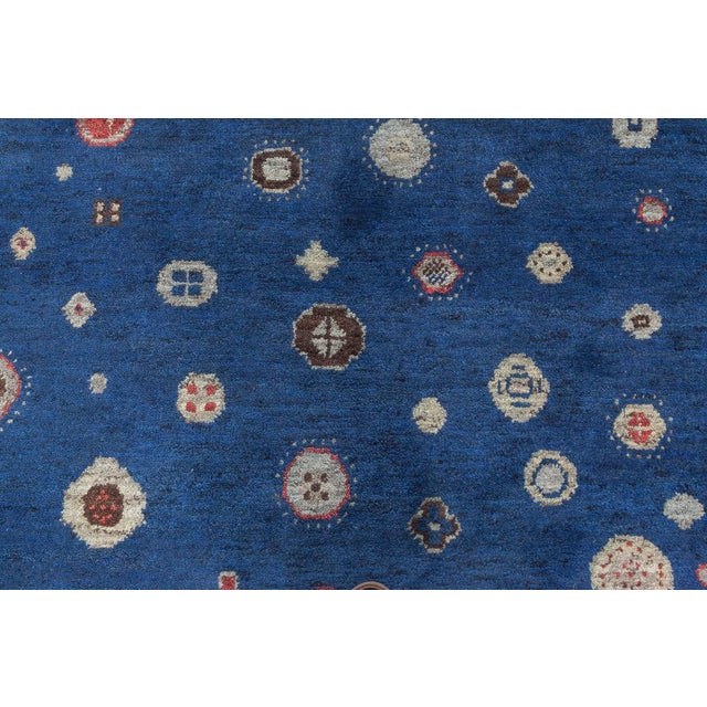Modern Flen Swedish-Inspired Abstract Pile Wool Rug by Doris Leslie Blau. Size: 10'3" × 14'8" (312 × 447 cm). Inspired by...