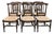 Late 20th Century Set of 6 Maitland-Smith Wellington Cottage Dining Chairs For Sale