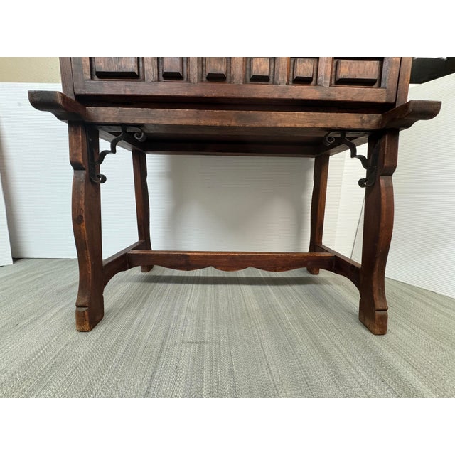 Spanish Bargueño Secretary Desk With Drawers For Sale - Image 12 of 12