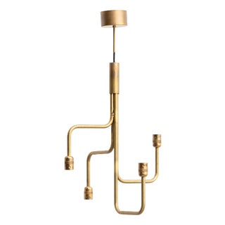 Small Strapatz Ceiling Lamp in Raw Brass by Sabina Grubbeson for Konsthantverk For Sale