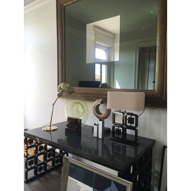 Italian Flamingo Brass Table Lamp by Ghidini 1961 For Sale - Image 4 of 18