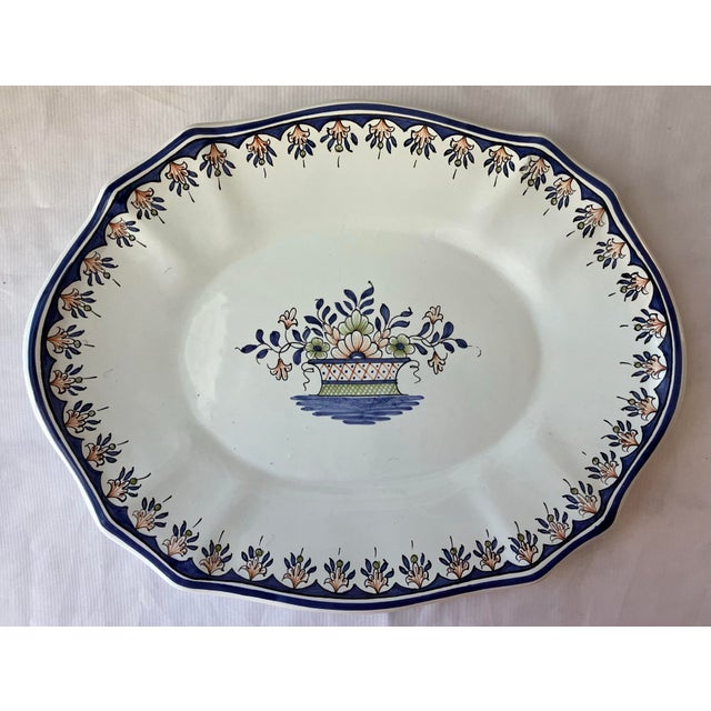 Antique Decor Ruen Fait Main, Tiffany & Co. France Porcelain Tureen & Underplate For Sale - Image 12 of 12