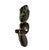 Stone HongShan Style Culture Black Carved Jade Primitive Figure 3.5" H For Sale - Image 7 of 7