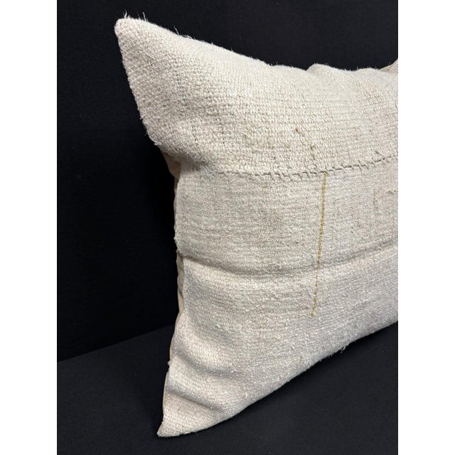 Turkish Hemp Pillow Cushion Natural Beige Pillow Cushion Cover 24x24 #30406 Enhance your home decor with our Kilim Pillow...