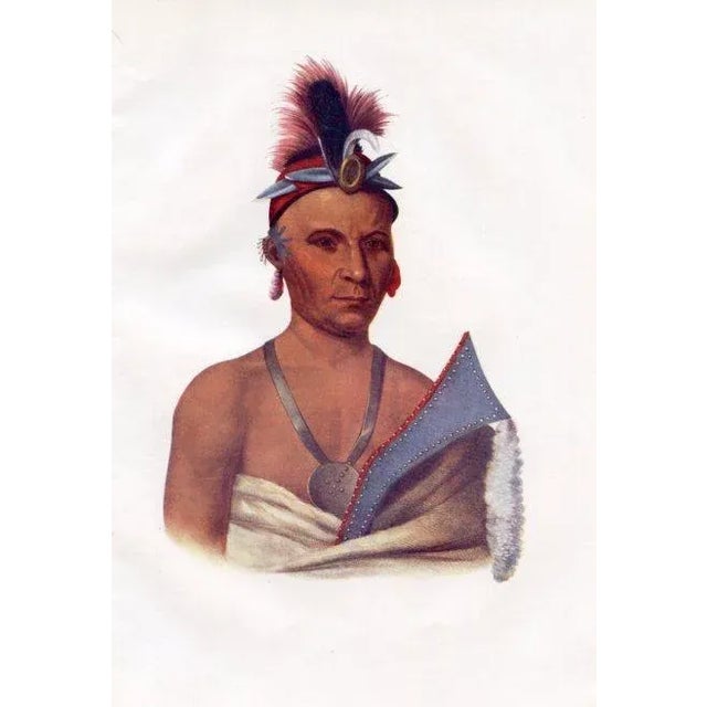 This American Indian print is from McKenney and Hall's "History of the Indian Tribes of North America." The series...