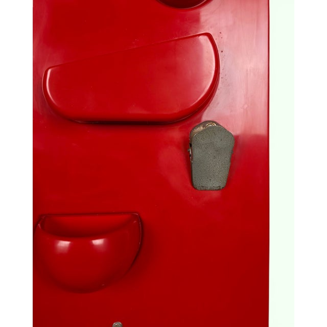 Red Uten.Silo I by Dorothee Maurer-Becker, 1970s For Sale - Image 8 of 18