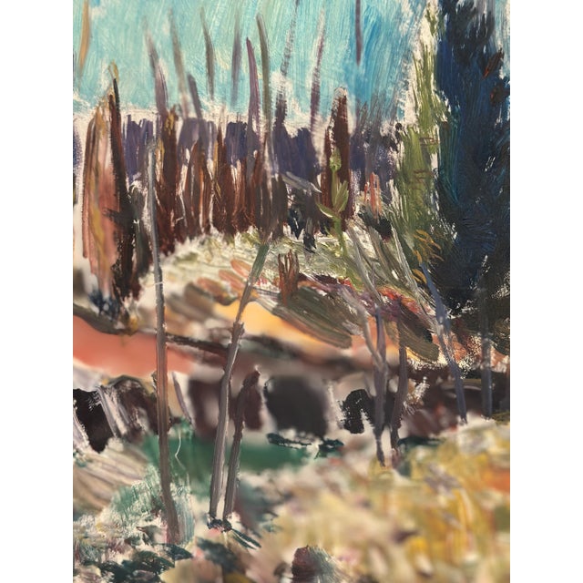 A. Roos, Landskap, 1960s, Oil on Panel, Framed For Sale - Image 6 of 18
