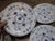 Elevate your table setting with this elegant set of four vintage Royal Copenhagen Blue Fluted Plain salad plates. Crafted...