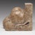 Antique 19th century Italian Grand Tour carved marble lion paw architectural element. Measures 5.25" wide x 3.5" tall x...