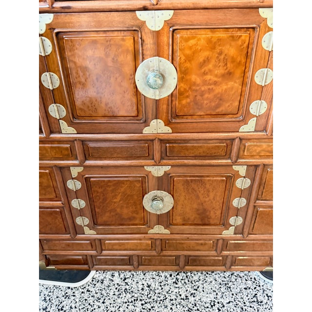 Antique Double Medallion Bandaji Cabinet For Sale - Image 10 of 12