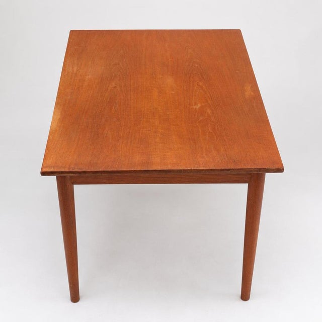 Vintage Teak Extendable Dining Table, 1960s For Sale - Image 4 of 7