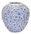 Large Handmade Ceramic Vase with Flowers For Sale