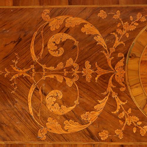 Neoclassical Walnut Chest of Drawers For Sale - Image 9 of 14