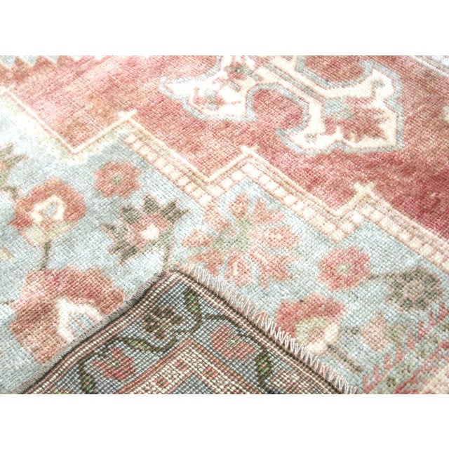 1960's Turkish Oushak Rug For Sale - Image 4 of 6