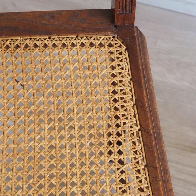 Antique French Gründerzeit Chairs with Viennese Caning, 1900s, Set of 2 For Sale - Image 4 of 13
