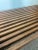 Mid 20th Century Yugoslavia Mid-Century Modern Slat Bench For Sale - Image 9 of 13