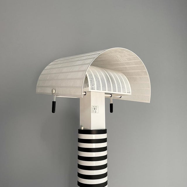 Italian Modern Metal Floor Lamp Shogun by Mario Botta for Artemide, 1980s For Sale - Image 6 of 18