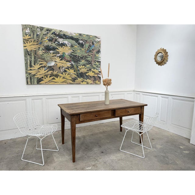 Small Vintage Farmhouse Table, 1930 For Sale - Image 6 of 7