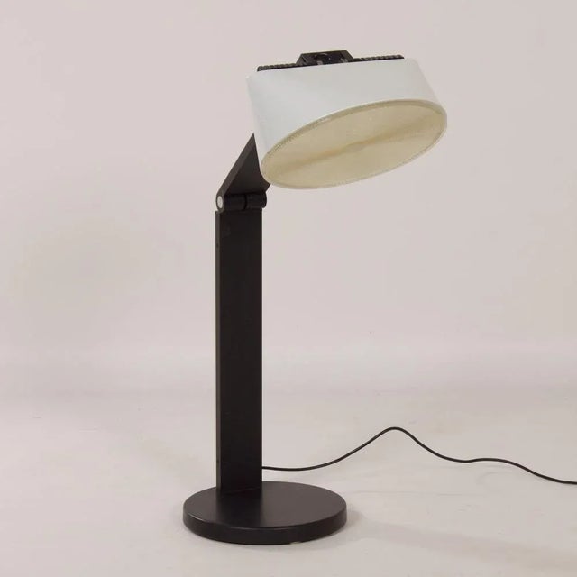 Zeta desk lamp & Architect lamp designed by Franco Mirenzi and Vittorio Parigi for Valenti Luce, Italy in 1978. This rare...
