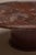 1970s Mid-Century Modern Coffee Table with Red Marble Top and Burgundy Lacquered Base, 1970s For Sale - Image 5 of 16
