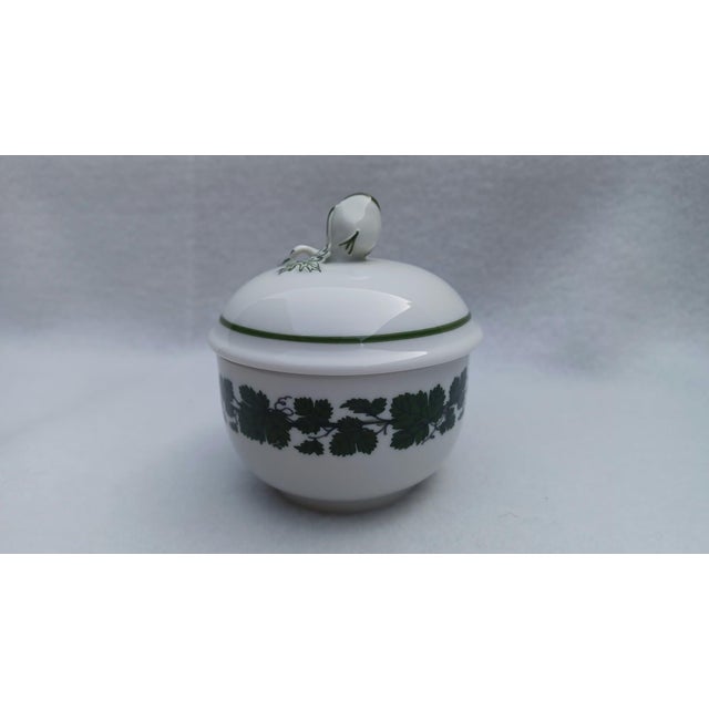 Vintage Porcelain Miniature Sugar Bowl from Meissen, 1970 For Sale - Image 10 of 10