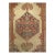 Antique Persian Serab Runner Rug, Hand-Knotted Wool, Geometric Medallion Pattern, Camel & Red, 4x11 For Sale