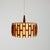 Mid-Century Modern Pendant Lamp in Teak, 1960s For Sale - Image 11 of 11