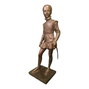 19th C Bronze Statue of a Young Henry IV After Baron Francois Joseph Bosio