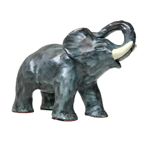 Danish Ceramic Elephant from Michael Andersen & Son, 1970s