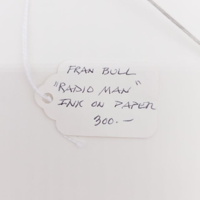 Black Radio Man - Fran Bull, C. 1987 For Sale - Image 8 of 11
