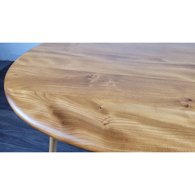 Round Breakfast Dining Table by Lucian Ercolani for Ercol, 1960s For Sale - Image 9 of 11