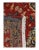 Red Color Hand Knotted Persian Bidjar Runner For Sale - Image 4 of 5