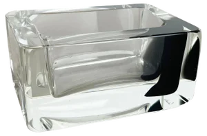 Murano Glass Shell Bowl by Antonio Da Ros Cenedese, 1970s