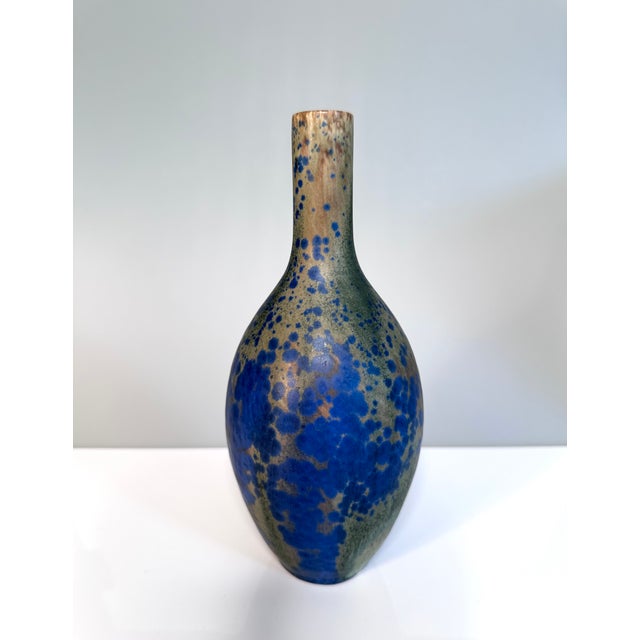 Studio Ceramic Art Glazed Stoneware Bottle Vases by Rolf Weber, 1960s, Set of 2 For Sale - Image 13 of 18