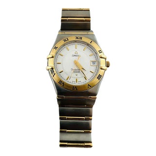 Mid 20th Century Omega Constellation Perpetual Calendar 1252.30 Men's Watch Full Bar For Sale