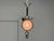 Mid-Century Modern, Bright Pink Murano Glass, Chrome, Pendant Light, 1960s For Sale - Image 4 of 9