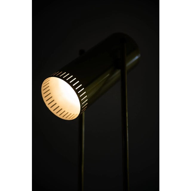 Metal Model Trombone Floor Lamp by Jo Hammerborg for Fog & Mørup, Denmark, 1960s For Sale - Image 7 of 10