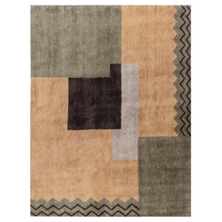 Modern Inspired Art Deco Rug by Doris Leslie Blau For Sale