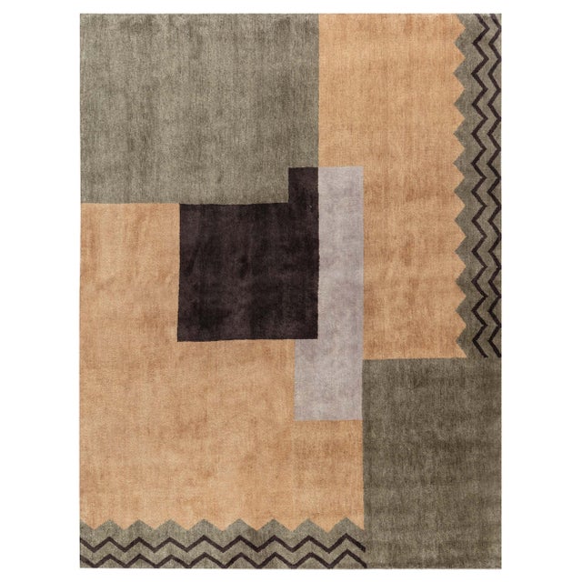 Modern Inspired Art Deco Rug by Doris Leslie Blau For Sale