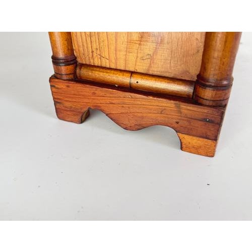 Small Bamboo and Pine Wardrobe For Sale - Image 3 of 14