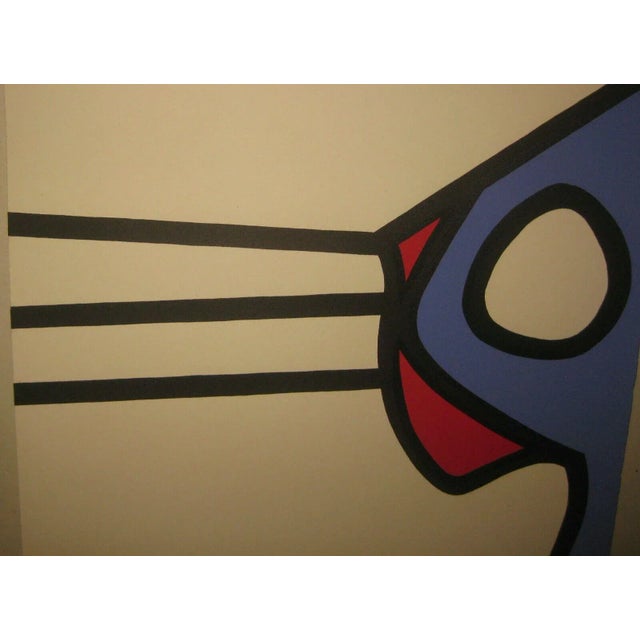 1968 3 Fingered Jack Abstract Silkscreen by Michael Knigin For Sale In Boston - Image 6 of 10