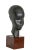 African Woman Ruth Gutman Medium: Sculpture with Black Patina Year: Not specified Size: 10 in. x 5 in. x 5 in. (25.4 cm x...