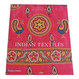 Indian Textiles Paperback Vintage Book For Sale