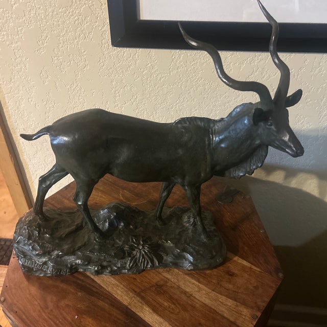 This bronze sculpture was created by R.H. Rockwell, an American sculptor active in the early to mid-20th century who...