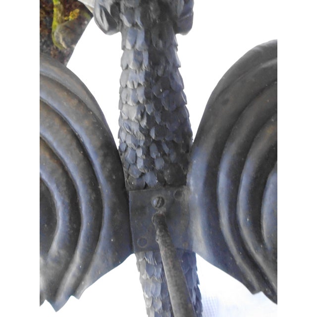 Wooden Dragon Wall Sconce For Sale - Image 14 of 16