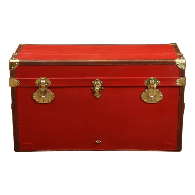 Vintage Games Trunk, 1920s For Sale