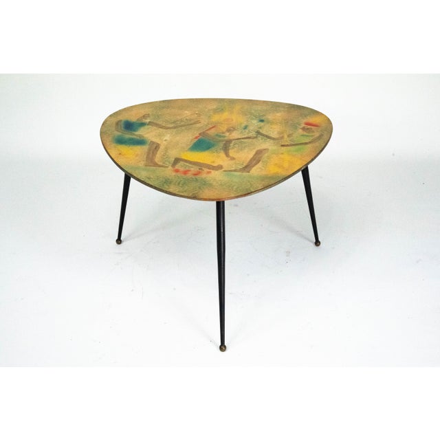 Mid-Century Modern Italian Tripod Coffee Table, 1950s For Sale - Image 13 of 13