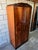 Exceptional Art Deco Petite Armoire in Bookmatched Flamed Walnut & Macassar Detailing For Sale - Image 4 of 15